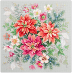 Tikkimiskomplekt Magic Needle "Flower Magic.Poinsettia" 214-273