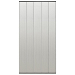 vidaXL uksev&otilde;rk 5-osaline v&otilde;rkkardin, must, 120 x 240 cm