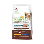 NT dog sensitive no grain adult mini trout T&auml;isv&auml;&auml;rtuslik teraviljavaba kuivtoit forelliga t&auml;iskasvanud, v&auml;ikest t&otilde;ugu koertele, 2 kg