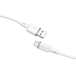 Acefast USB kaabel - C-t&uuml;&uuml;pi USB 1,2 m, 3A, valge (C2-04 valge)