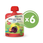 "&Otilde;un ja ploomid" orgaaniline p&uuml;ree FLEUR ALPINE, alates 5 elukuust, 90 g x 6