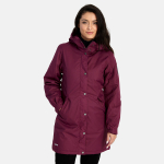 Huppa Naiste parka JANELLE 1, burgundy