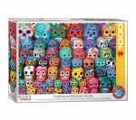 Pusle Eurographics, 6000-5316, Traditional Mexican Skulls, 1000 tk