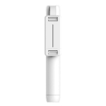 Selfie pulk (Selfie stick) Selfie Stick Mini - eemaldatava bluetooth-puldi ja statiiviga - P50, valge