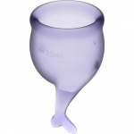 Menstruatsioonikupp - Satisfyer - Tunne end turvaliselt - 15ML - 20ML - Segatud