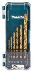 D-72833 Puurikomplekt metallile 6 tk. (2-8mm) HSS-TIN Makita