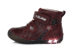 T&uuml;drukute saapad D.D. Step.A050-288AL, nahast, raspberry, 35