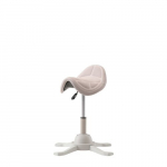 Ergonoomiline tasakaalutool Up Up Toronto Valge, elevandiluu kangas, pikem gaasit&otilde;stuk