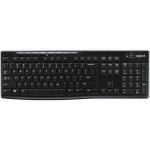 LOGITECH K270 Wireless Keyboard - Azerty - PC / Mac - Black
