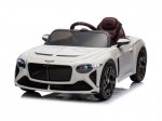Elektriauto Bentley Bacalar 12v, muusikamoodul, valge
