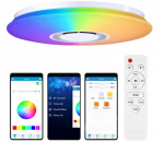 Laevalgusti LED RGB kaugjuhtimispuldi ja sisseehitatud k&otilde;lariga
