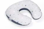 Imetamispadi Doomoo Softy Blue Grey Moon, valge/sinine, 150 cm
