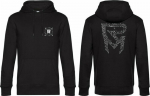Dressipluus kapuutsiga Rock Machine, must, XS