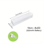 Laetav LED-lamp liikumisanduriga, 10 cm.