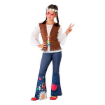 Hippie Kost&uuml;&uuml;m - T&uuml;druk - Suurus 7/9 aastat - 7/9 aastat (122 kuni 134 cm)