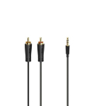 Helikaabel Hama 3,5mm- 2 RCA, 1,5m, kullatud