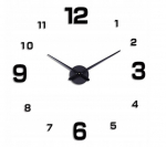 3D suur seinakell, 40 cm