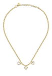 Kollier in Brass Yellow MORELLATO - S&uuml;da ja Valge Kivi - 38 cm, Color