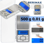 Gram ehtekaal Berimax 5203 500-0,01 g