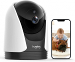 Hugolog beebimonitor kaameraga, 2K, Wi-Fi, 2,4 GHz, liikumisandur, kahesuunaline heli, Alexa