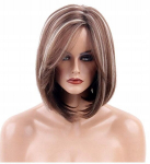 Parukas, l&uuml;hikesed pruunid juuksed, W14