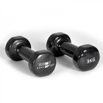 Vin&uuml;&uuml;lkattega hantlid Christopeit Beauty Bells, 2x3 kg