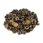 Trukkide metallist RainBow&reg; 4 osa 15 mm, 720 tk., v&auml;rvus messing