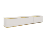 Rippuv telekapp 175 cm, valge