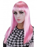 Pikk parukas, roosa