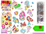 Teemantmosaiikkleebiste komplekt Meremaailm Lean Toys
