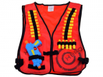 Laste vest relvaga Nerf, punane