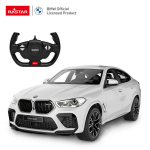 Puldiga juhitav auto BMW X6 M Rastar, valge
