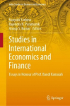 Studies in International Economics and Finance: Essays in Honour of Prof. Bandi Kamaiah 1st ed. 2022