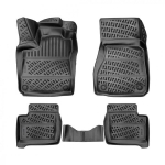 Auto kummimatid mustad 3D RIZLINE RENAULT TWINGO (2014-...)