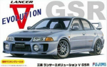 Liimitav mudel Fujimi ID-100 Mitsubishi Lancer Evolution V GSR Window Frame Masking 39190 1/24
