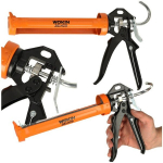 WOKIN silikoon-akr&uuml;&uuml;lliimi padruniga ekstruuderp&uuml;stol p&ouml;&ouml;rleva korpusega 360 255 mm