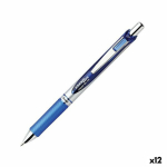 Gel-rollerpen - Pentel - Energel BL77 - Udskiftelig - 0,7 mm - Bl&aring;