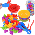 Dinosauruse kujude m&auml;ng Montessori