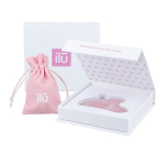 Masseerija Ilū Gua Sha Stone Rose kvarts