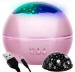 LED-projektor 2in1 Roosa