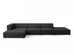 Pehme nurk Cosmopolitan Design Arendal 5, must