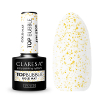 Claresa top bubble kuldne k&uuml;&uuml;nelakk -5g