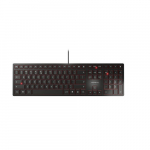 Klavering CHERRY KC 6000 Slim USB kaabliga must - l&uuml;kandiga l&uuml;liti CHERRY SX