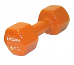 Hantlid Toorx Fitness Vinyl Dumbbell, 1 kg