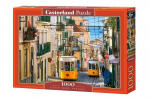 Pusle Lisbon Trams, Portugal Castorland, 1000 osaline