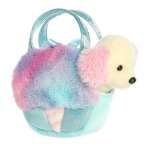 Pehme k&auml;ekott kutsikaga Aurora Fancy Pals, 20 cm