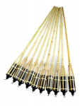 Bambusest p&otilde;leti Dixiestore 150 cm, 10 tk