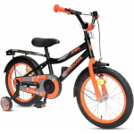 Laste jalgratas Enero, oranž/must
