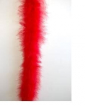 Marabou suled 180 cm, punane