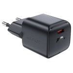 Acefast A73 Mini PD 20W GaN USB-C seinalaadija - must
